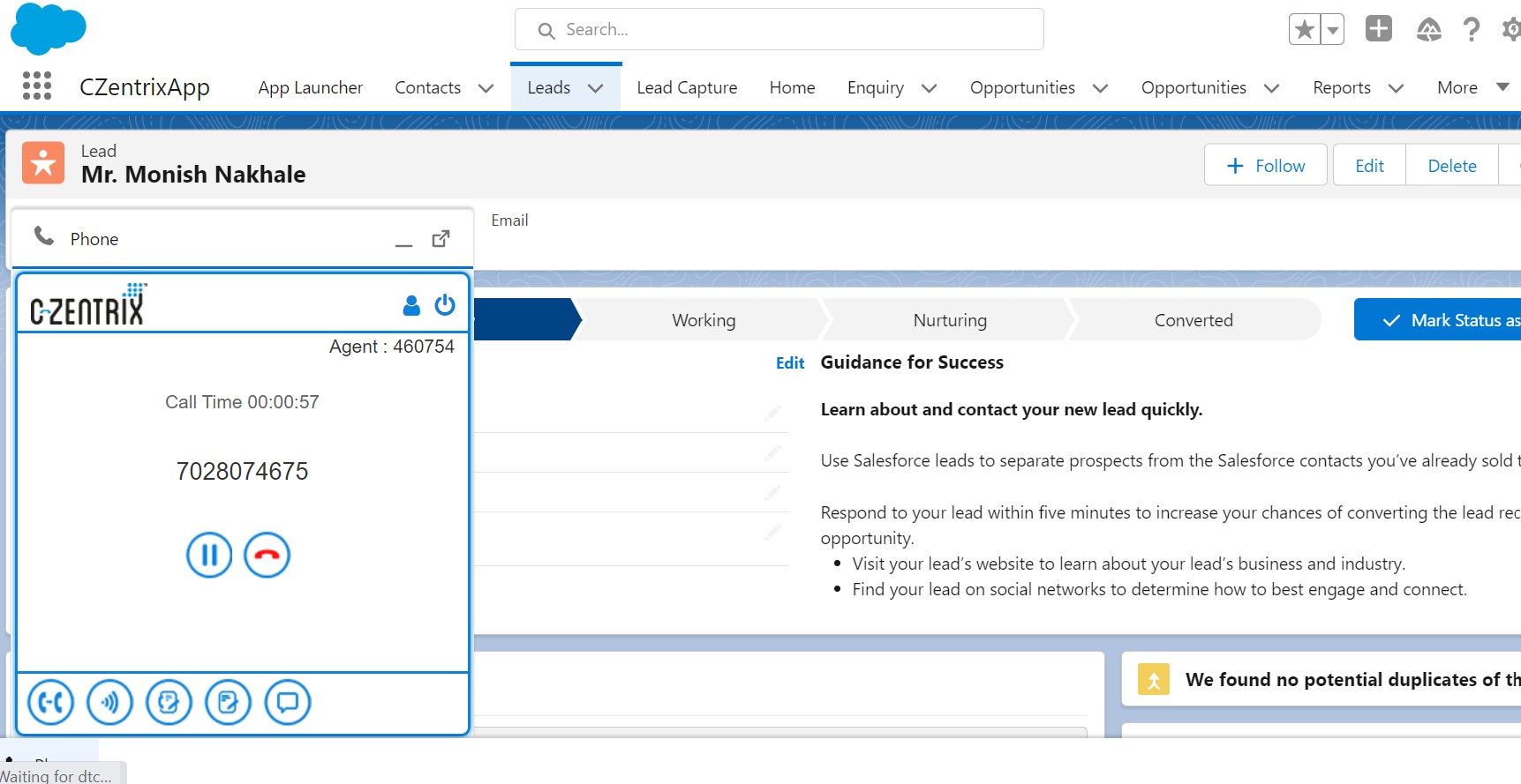 Salesforce Integration